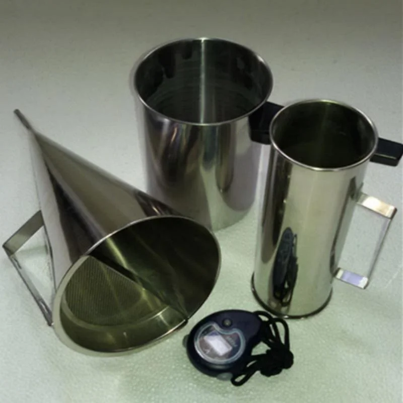 Marsh Funnel Viscometer (Stainless Steel Made) Funnel Viscometer Test Machine Mln-3 Drilling Fluids Instruments