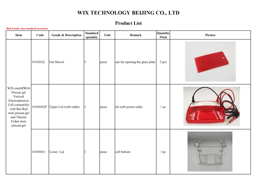 4-Gel Precast Gel Mini Vertical Electrophoresis Tank Lab Equipment